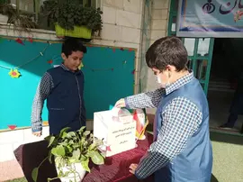 مدرسه بهان، عکس از انتخابات شورای دانش آموزی دبستان بهان
